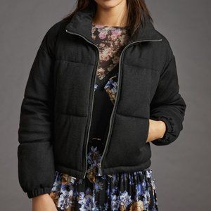 Anthropologie Bagatelle NYC Zip-Up Puffer Jacket